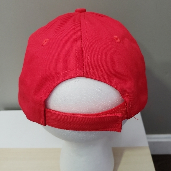 Trump 2020 Keep America Great Red Embroidered Baseball Cap Hat - Picture 5 of 7